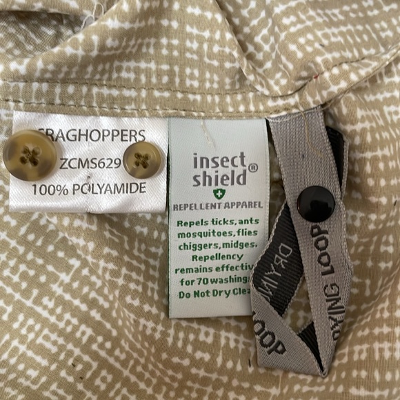 Craghoppers NOSILIFE BALBOR LONG SLEEVE SHIRT - Raffia Prt - Picture 10 of 16